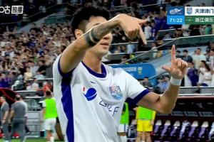 替补奇兵发威！哈达斯妙传助攻，季胜攀抢点建功，津门虎2-1反超浙江