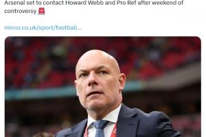讨要说法！英媒：阿森纳将向裁判机构投诉 要求澄清争议点球