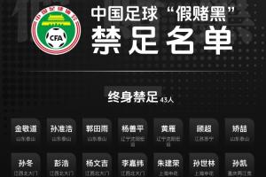 遭禁足球员张浩透露：首批禁足名单中已有球员获解禁