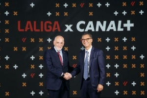 西甲官宣联手法国Canal+，合力围剿盗版转播