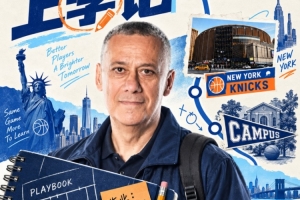 马丁内斯受邀赴纽约 参加NBA季前训练营教练交流活动