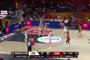 19岁的张子宇首次世界杯之旅集锦！场均13分钟有8.8分5板