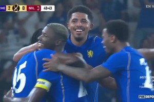 【集锦】友谊赛-佩德罗双响凯塞多世界波 切尔西3-0米兰