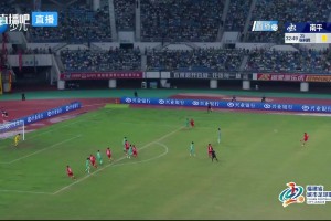 陈孝礼头球破门！宁德队客场1-0领先南平队了！