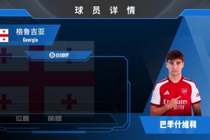 投资未来！官宣：阿森纳450万欧签17岁中场巴季什维利，来看集锦