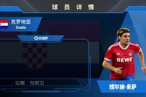 多方已确认！前克罗地亚国脚博尔纳·索萨加盟科隆⚽️看下集锦吧